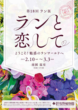 第18回ラン展　「ランと恋して ようこそ！魅惑のランワールドへ」